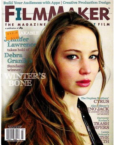 FILMMAKER magazine side cover Issue 71 March/April/May 2010