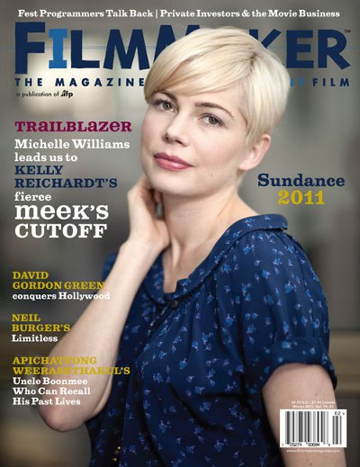 FILMMAKER magazine side cover Issue 74 Dec/January/February 2011