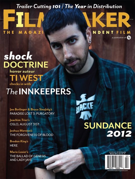 FILMMAKER magazine side cover Issue 78 December 2011