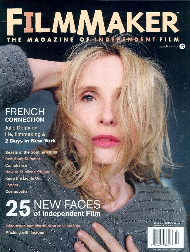 FILMMAKER magazine side cover Issue 80 Summer 2012