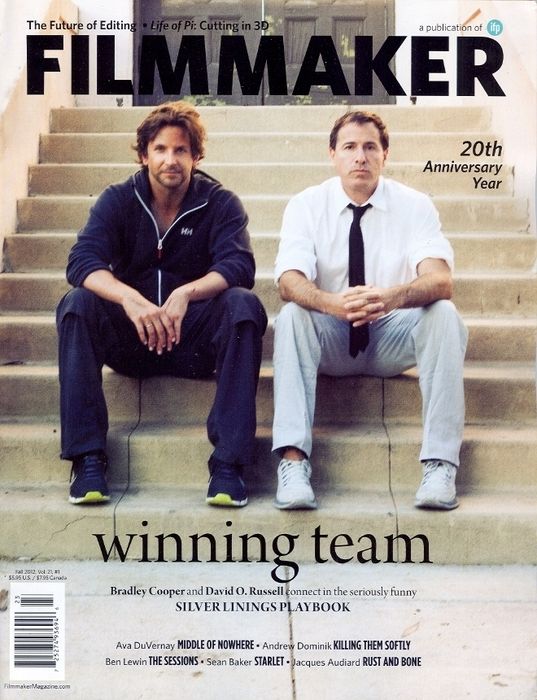 FILMMAKER magazine side cover Issue 81 Fall 2012