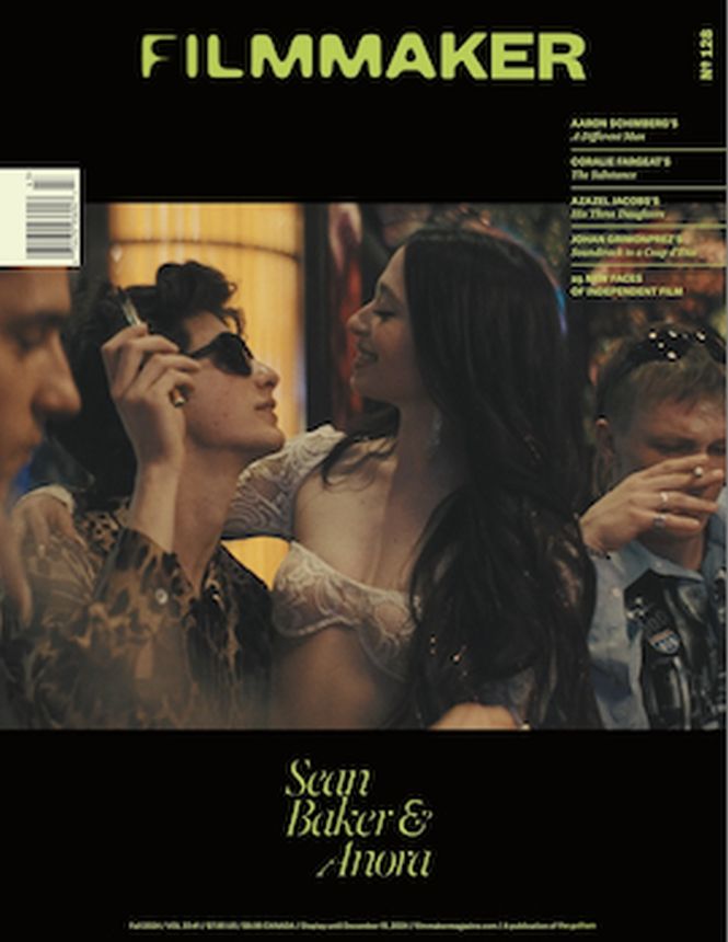 FILMMAKER magazine side cover Fall 2024