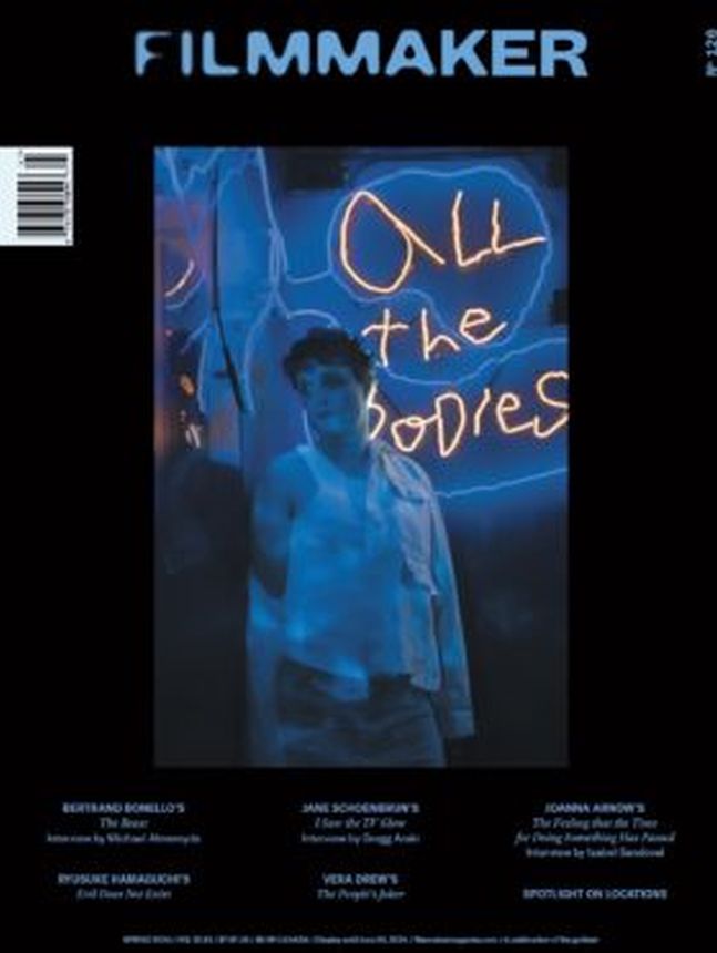 FILMMAKER magazine side cover Spring 2024