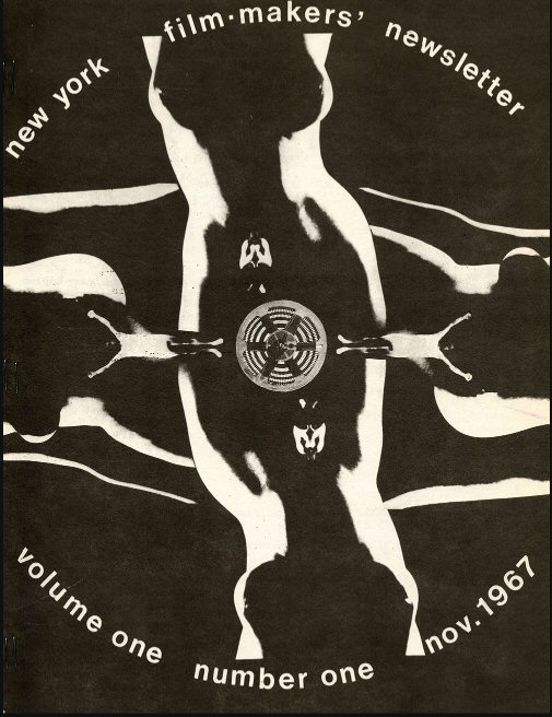 FILMMAKERS magazine side cover Issue 1 November 1967