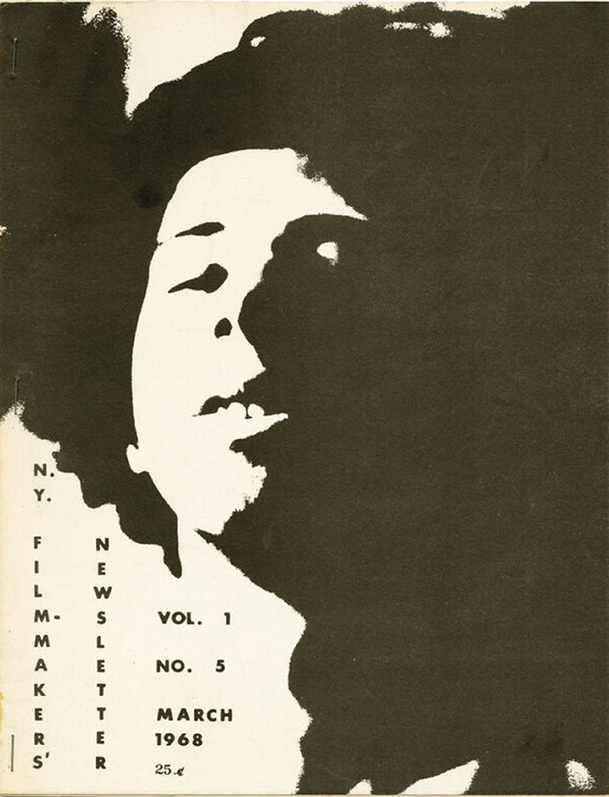 FILMMAKERS magazine side cover Issue 5 March 1968