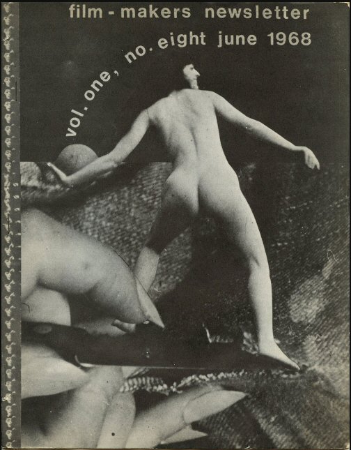 FILMMAKERS magazine side cover Issue 8 June 1968