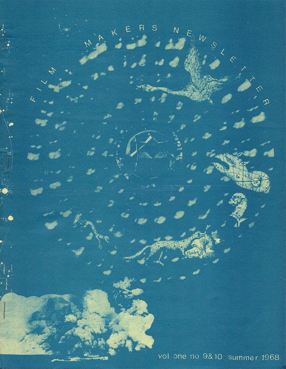 FILMMAKERS magazine side cover Issue 9/10 July/August 1968