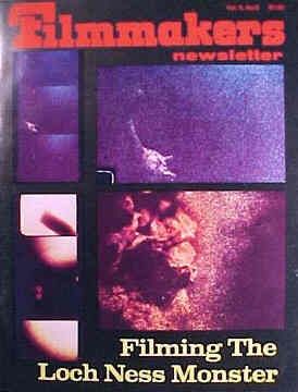 FILMMAKERS magazine side cover Issue 106 Vol 9 # 8 June 1976