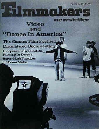 FILMMAKERS magazine side cover Issue 108 Vol 9 # 10 August 1976