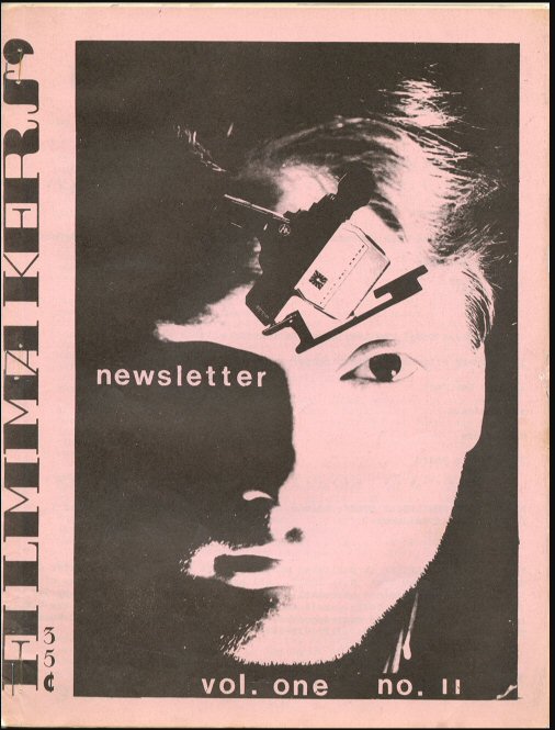 FILMMAKERS magazine side cover Issue 11 September 1968