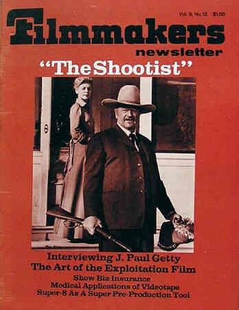 FILMMAKERS magazine side cover Issue 110 Vol 9 # 12 October 1976