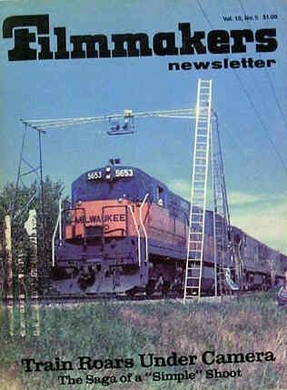 FILMMAKERS magazine side cover Issue 115 Vol 10 # 5 March 1977