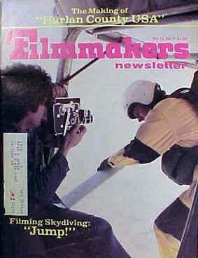 FILMMAKERS magazine side cover Issue 117 Vol 10 # 7 May 1977