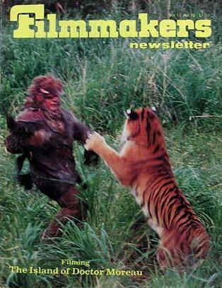 FILMMAKERS magazine side cover Issue 120 Vol 10 # 10 August 1977