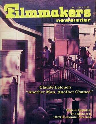 FILMMAKERS magazine side cover Issue 126 Vol 11 # 4 February 1978