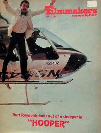FILMMAKERS magazine side cover Issue 133 Vol 11 # 11 September 1978