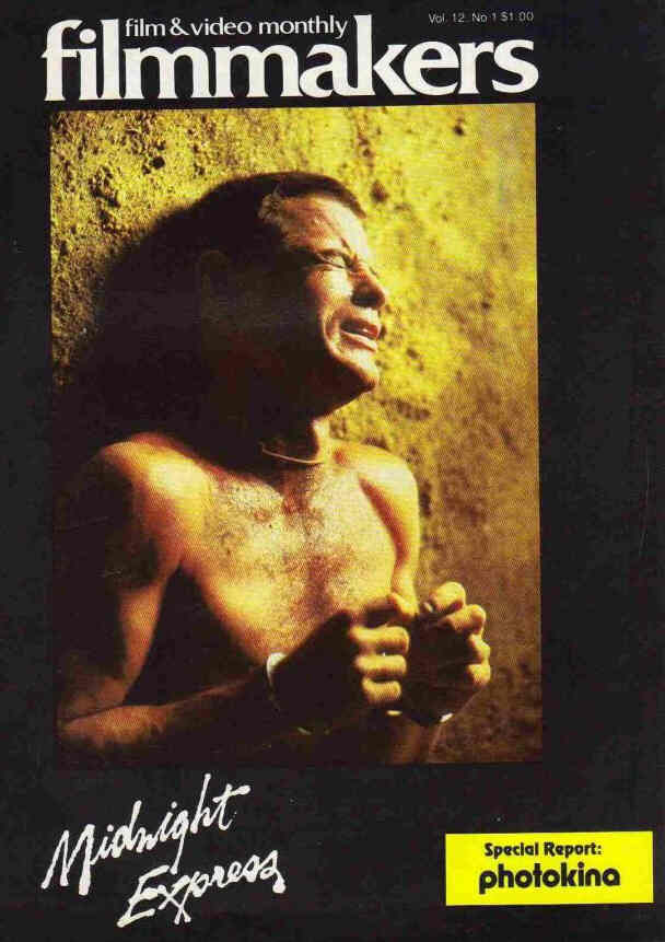 FILMMAKERS magazine side cover Issue 135 Vol 12 # 1 November 1978