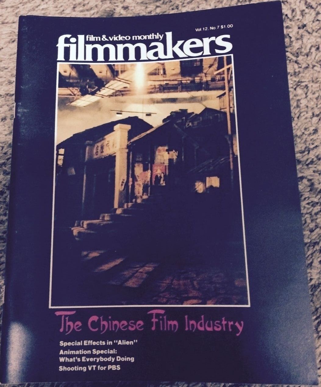 FILMMAKERS magazine side cover Issue 141 Vol 12 # 7 May 1979
