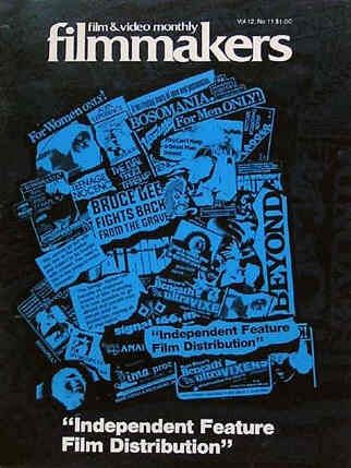 FILMMAKERS magazine side cover Issue 145 Vol 12 # 11 September 1979