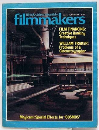 FILMMAKERS magazine side cover Issue 158 Vol 13 # 12 October 1980