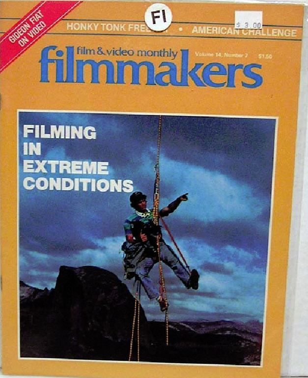 FILMMAKERS magazine side cover Issue 165 Vol 14 # 7 May 1981