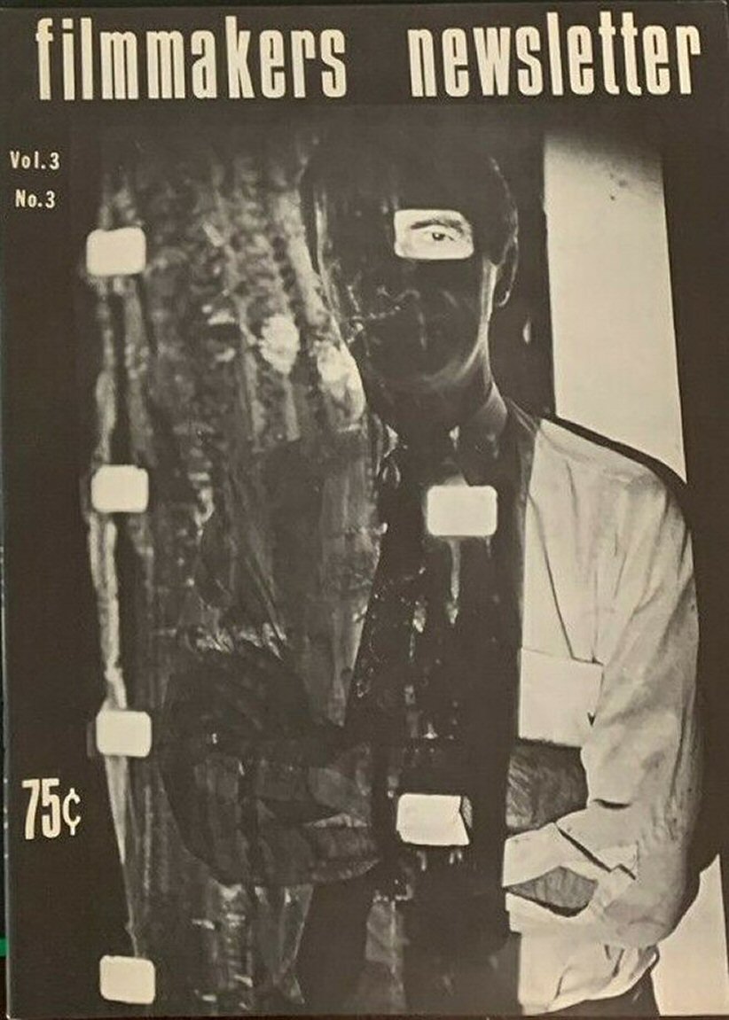 FILMMAKERS magazine side cover Issue 27 Vol 3 # 3 January 1970