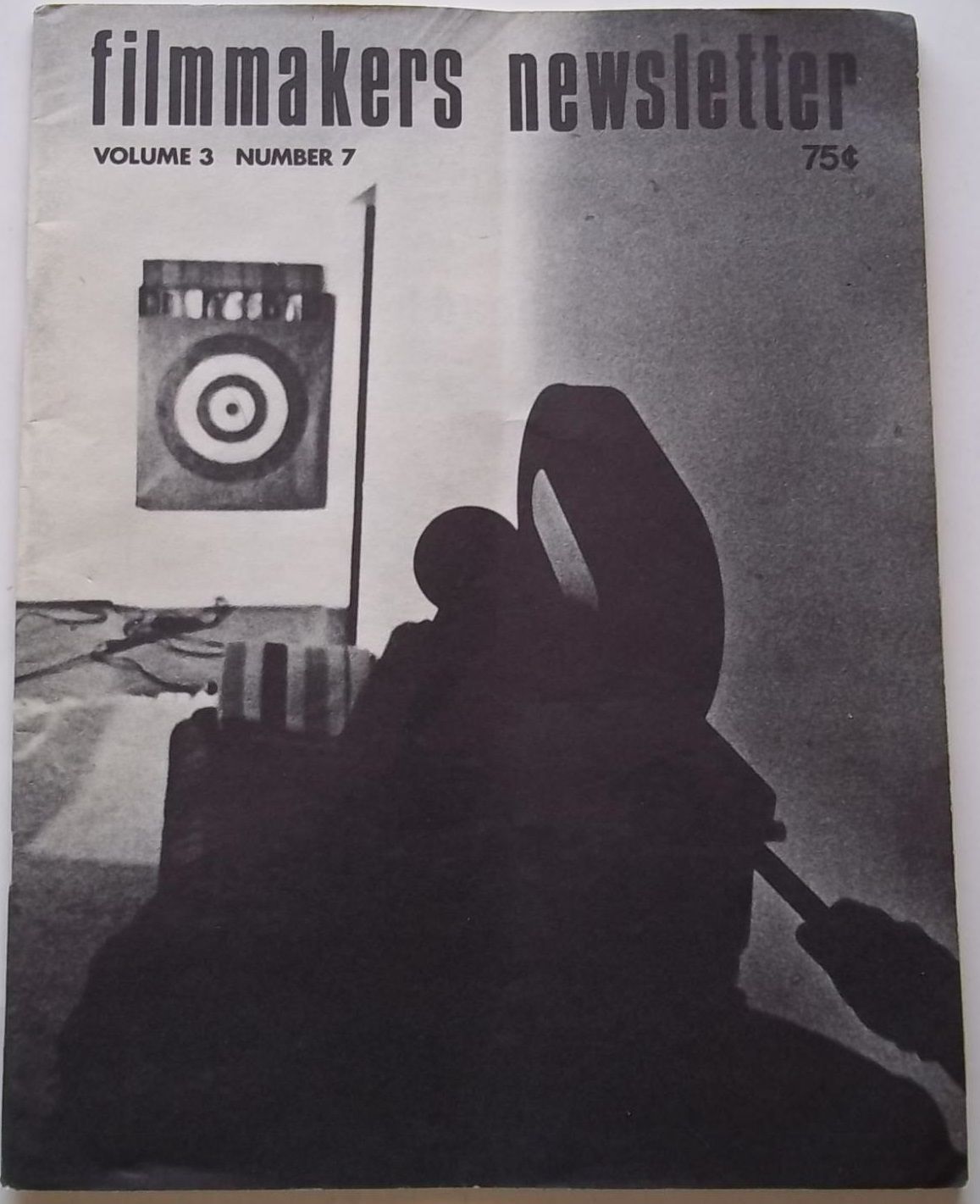FILMMAKERS magazine side cover Issue 31 Vol 3 # 7 May 1970