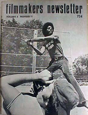 FILMMAKERS magazine side cover Issue 35 Vol 3 # 11 September 1970