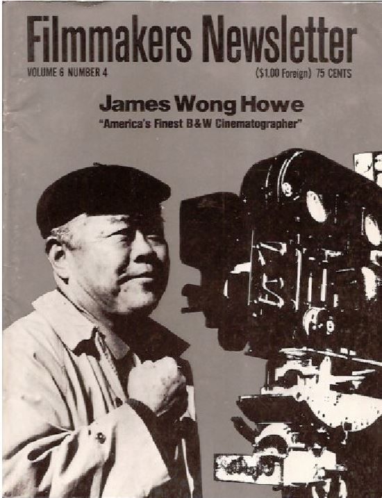 FILMMAKERS magazine side cover Issue 66 Vol 6 # 4 February 1973