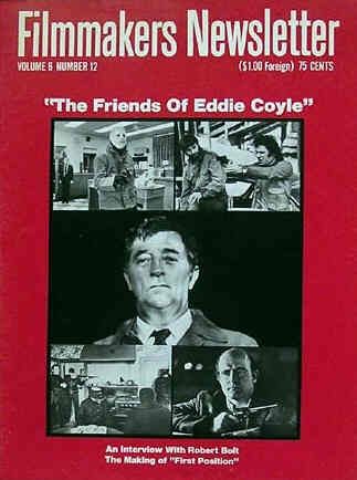FILMMAKERS magazine side cover Issue 74 Vol 6 # 12 October 1973