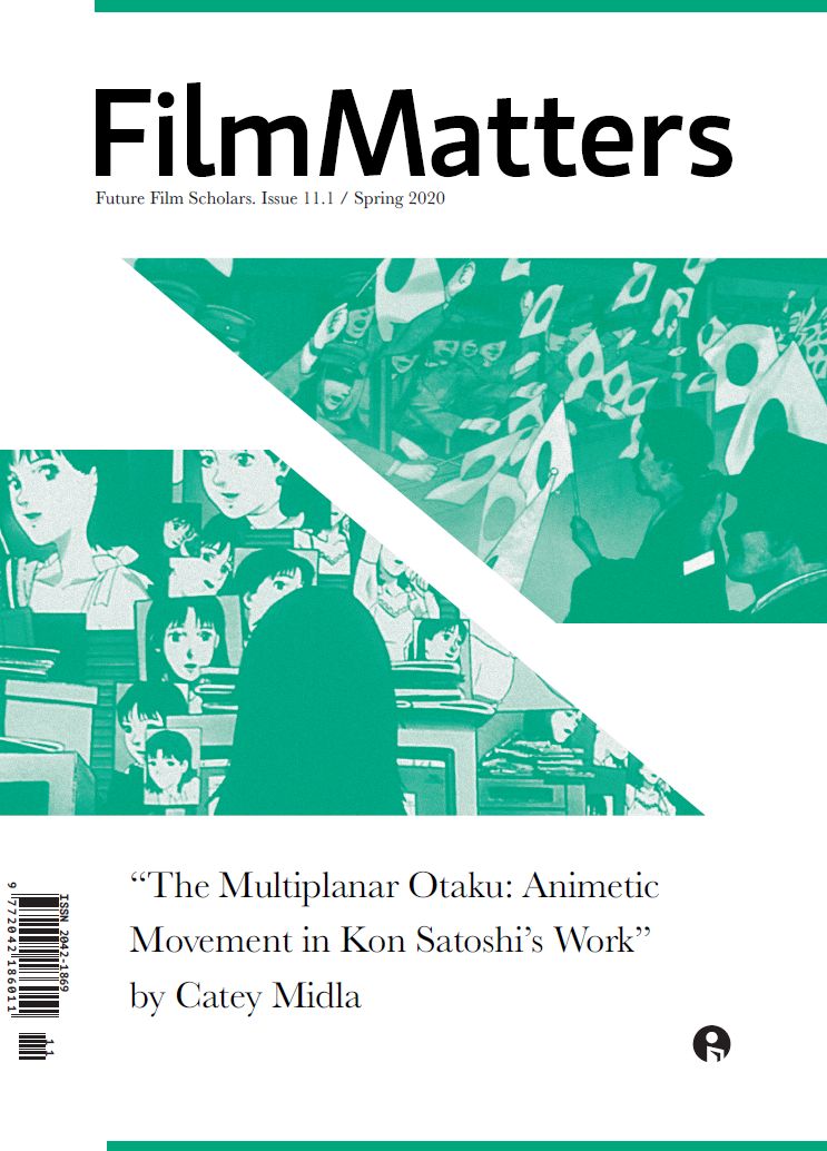 FILM MATTERS magazine side cover  Vol 11 No  1 Spring 2020