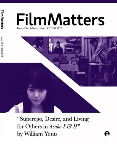 FILM MATTERS magazine side cover  Vol 13 No  2 Fall 2022