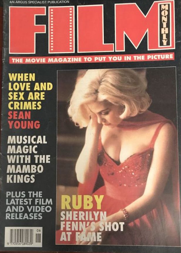 FILM MONTHLY magazine side cover June 1992