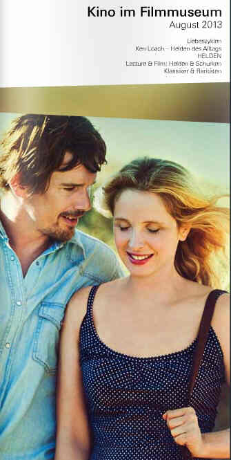 FILMMUSEUM magazine side cover August 2013