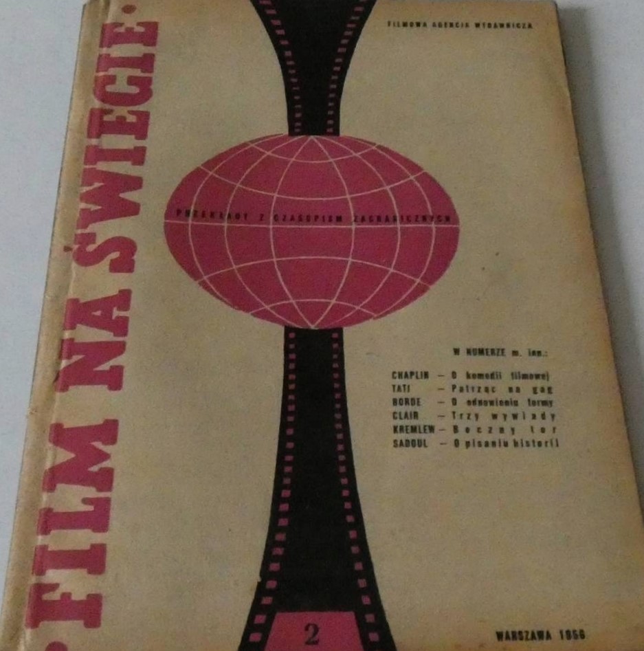 FILM NA SWIECIE magazine side cover Issue 2   1956