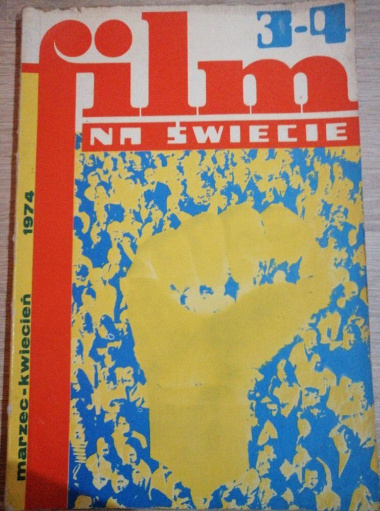 FILM NA SWIECIE magazine side cover Issue 3-4  March 1974