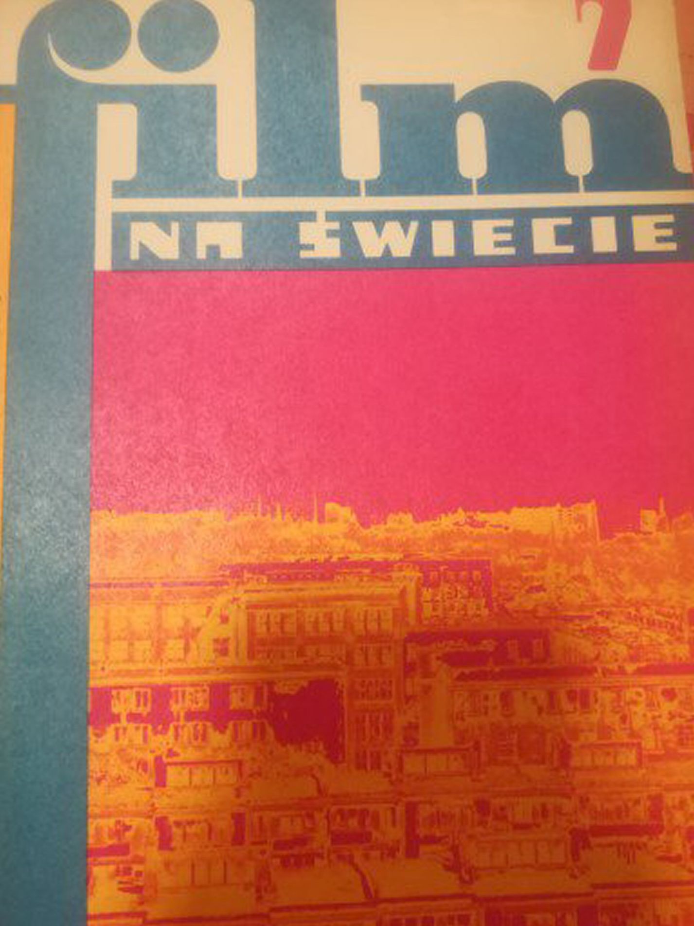 FILM NA SWIECIE magazine side cover Issue 7   1974