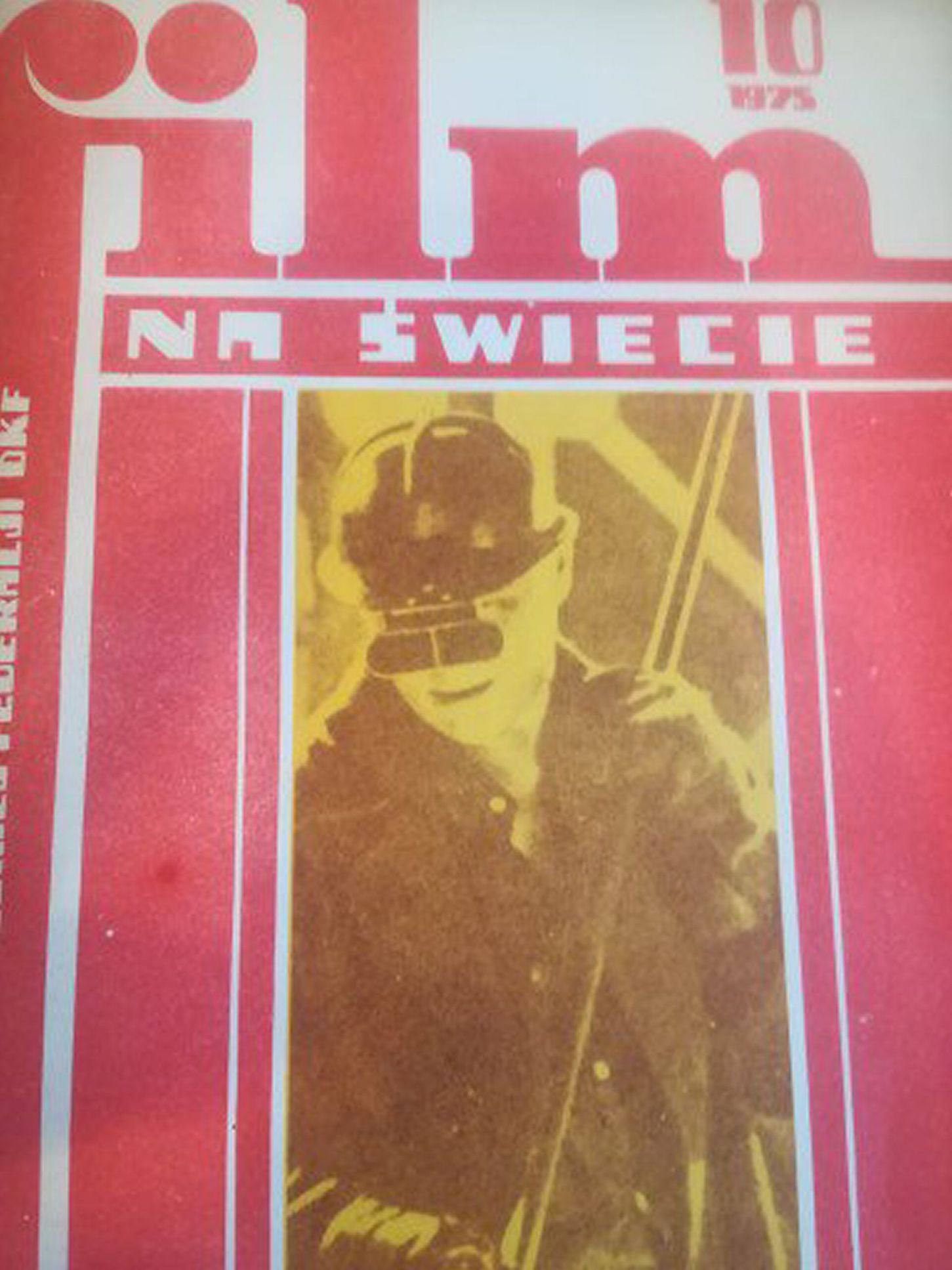 FILM NA SWIECIE magazine side cover Issue 10   1975