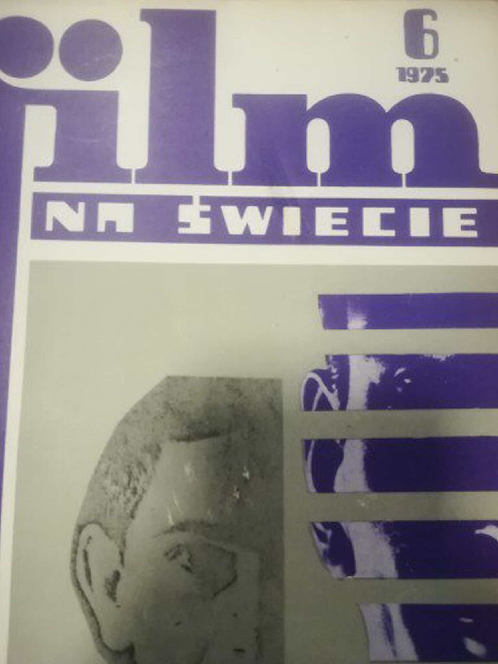 FILM NA SWIECIE magazine side cover Issue 6   1975