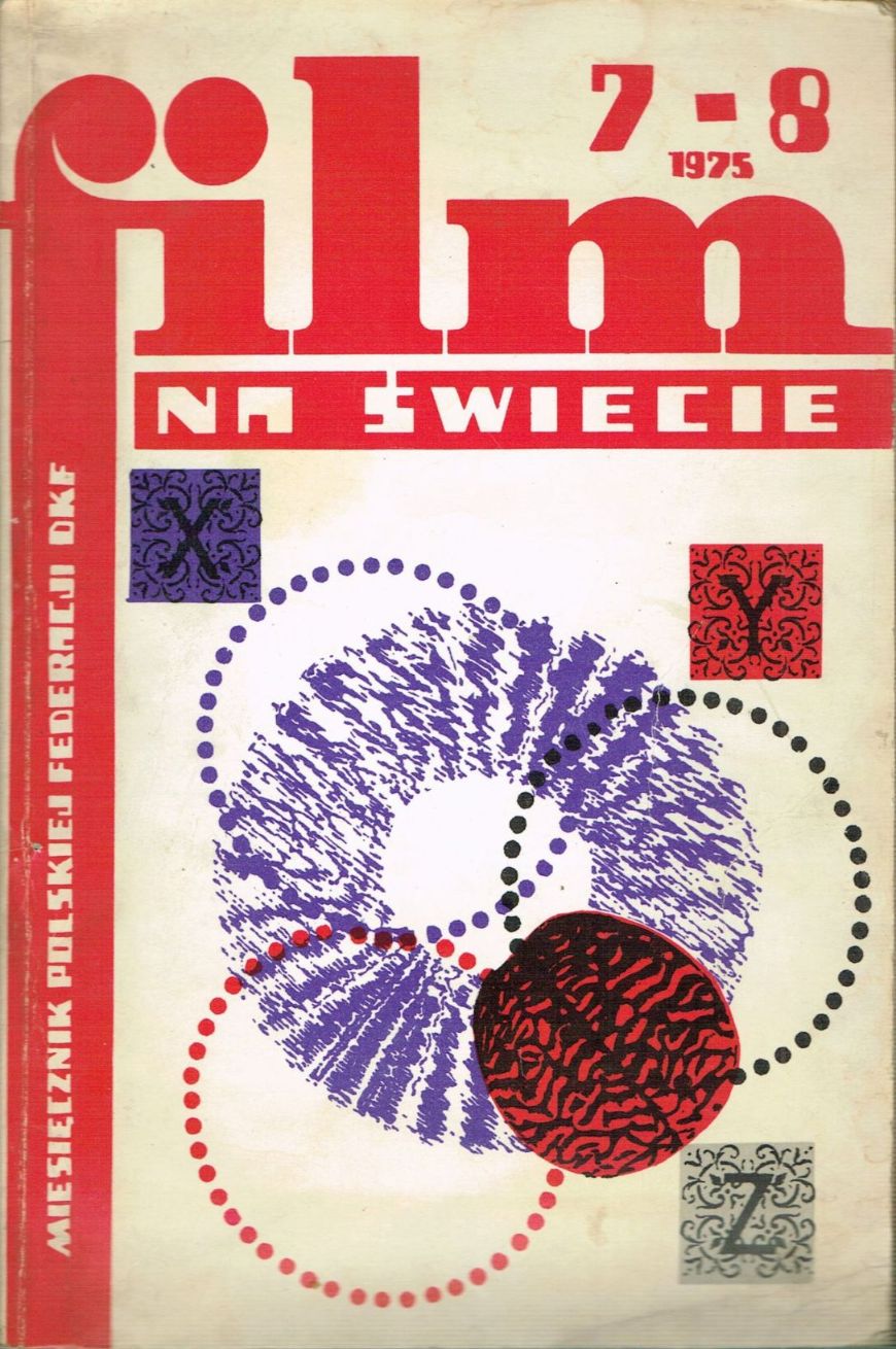 FILM NA SWIECIE magazine side cover Issue 7-8   1975