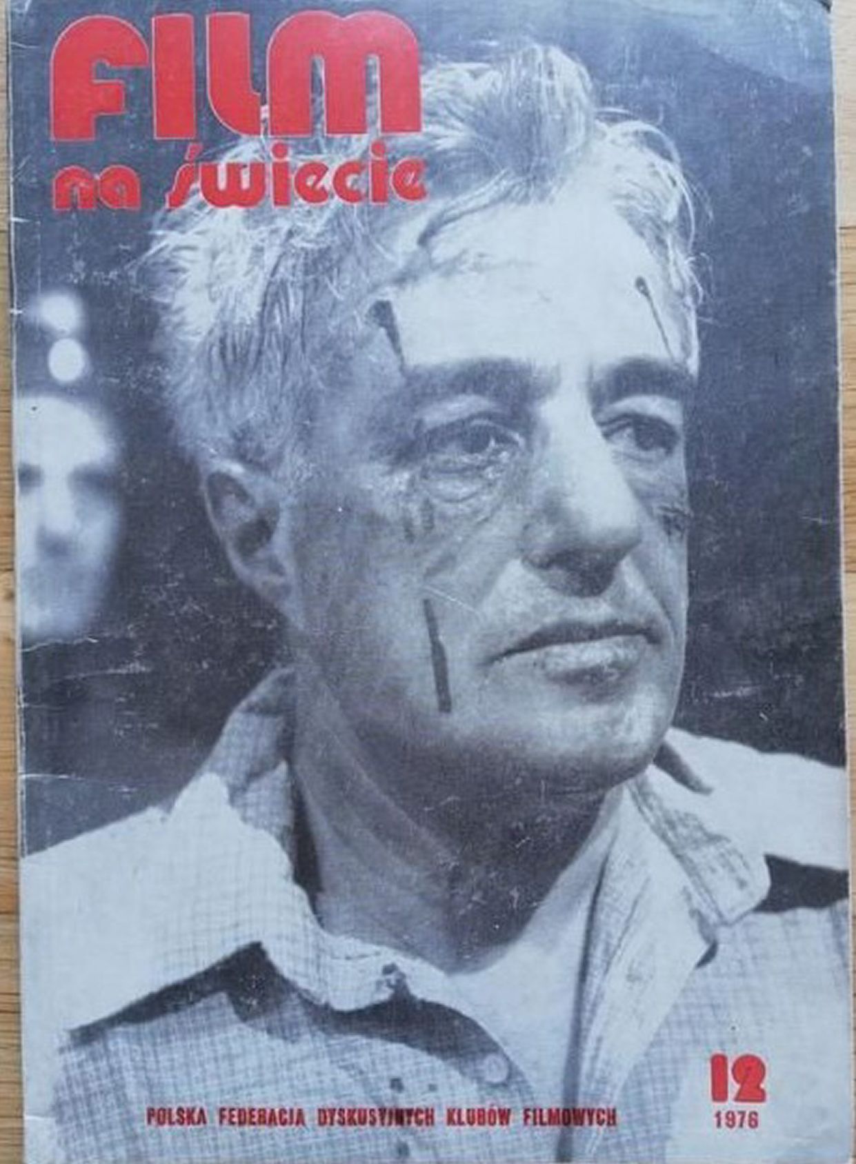 FILM NA SWIECIE magazine side cover Issue 12   1976