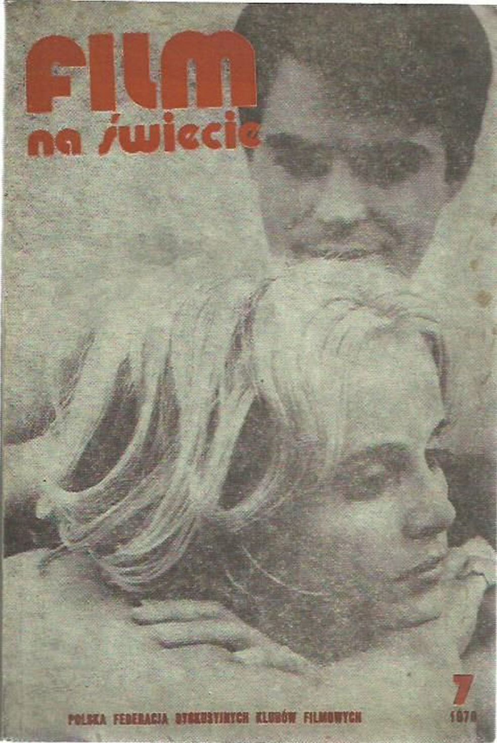 FILM NA SWIECIE magazine side cover Issue 7   1976
