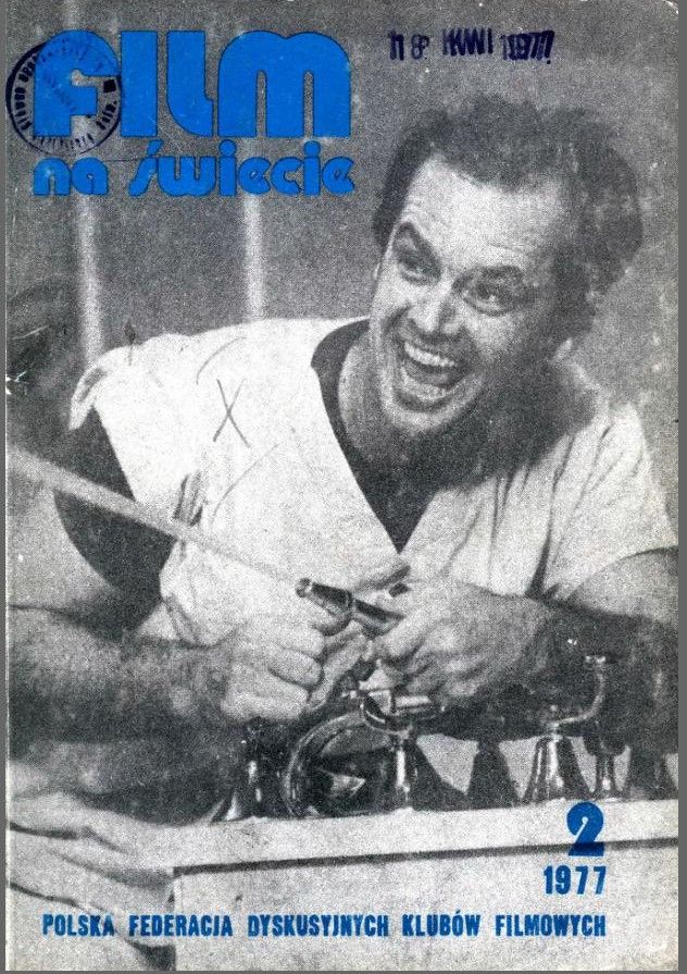 FILM NA SWIECIE magazine side cover Issue 222(2)  February 1977