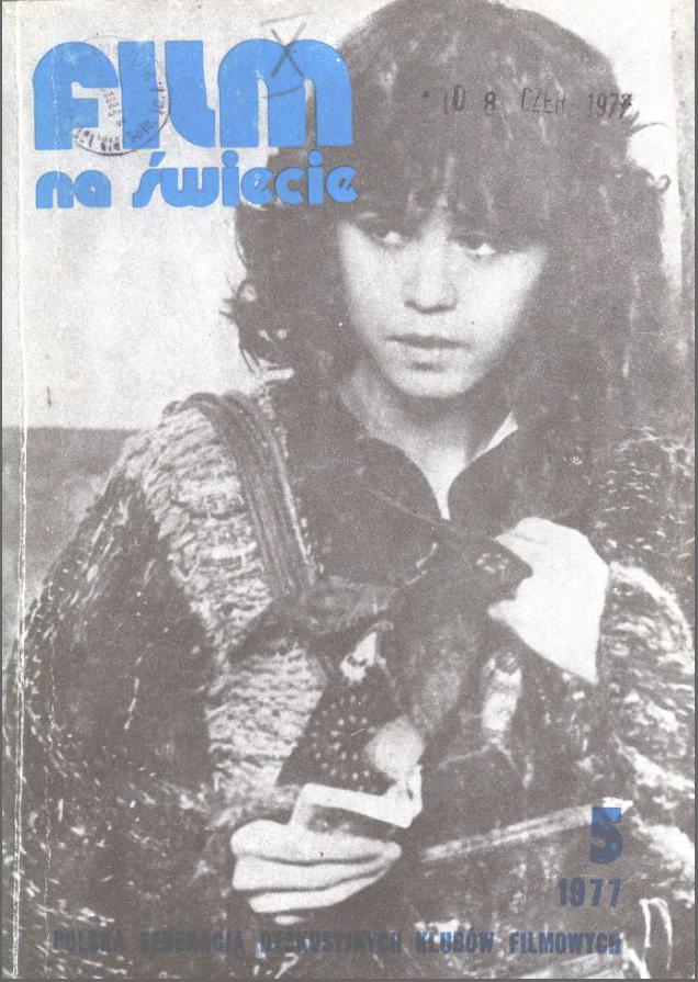 FILM NA SWIECIE magazine side cover Issue 225(5)  May 1977