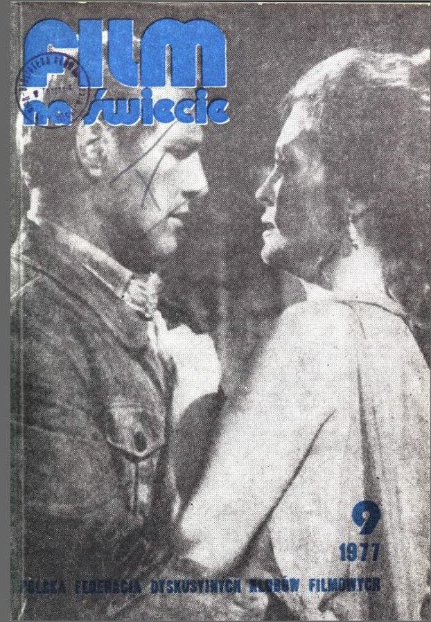 FILM NA SWIECIE magazine side cover Issue 229(9)  September 1977