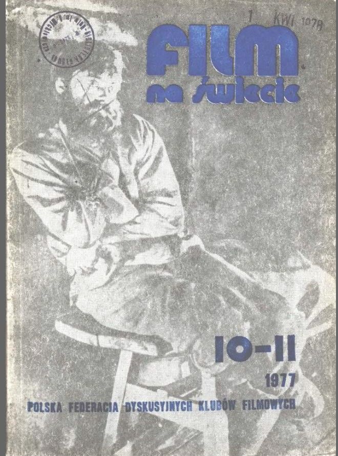FILM NA SWIECIE magazine side cover Issue 230-231(10-11)  October/November 1977
