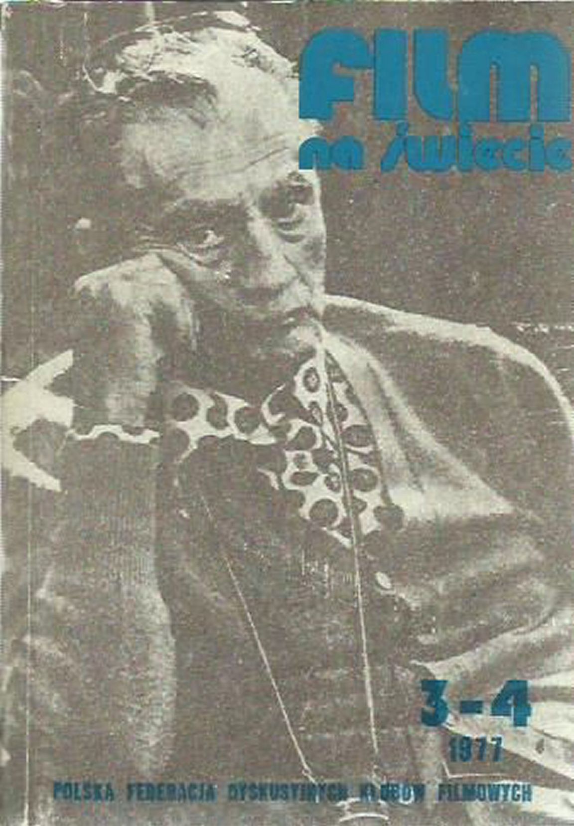 FILM NA SWIECIE magazine side cover Issue 34   1977