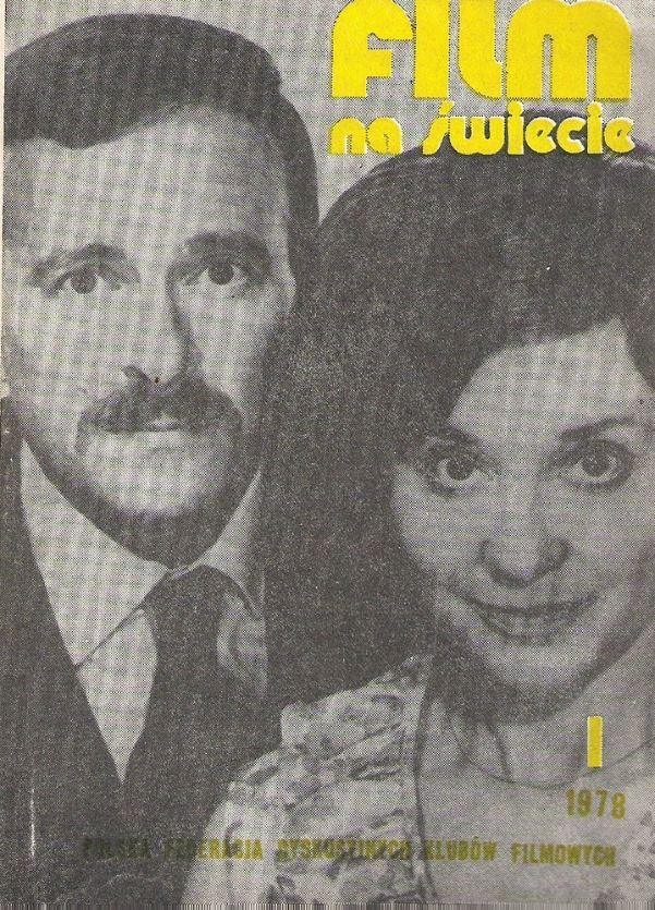 FILM NA SWIECIE magazine side cover Issue 233(1)  January 1978