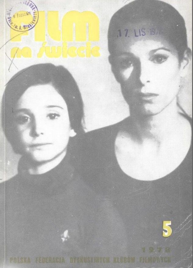 FILM NA SWIECIE magazine side cover Issue 237(5)  May 1978