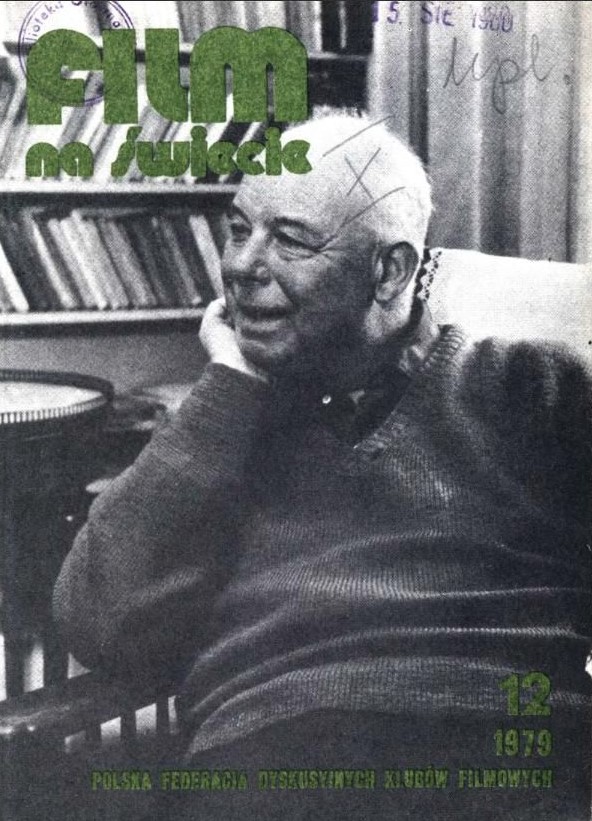 FILM NA SWIECIE magazine side cover Issue 256(12)  December 1979